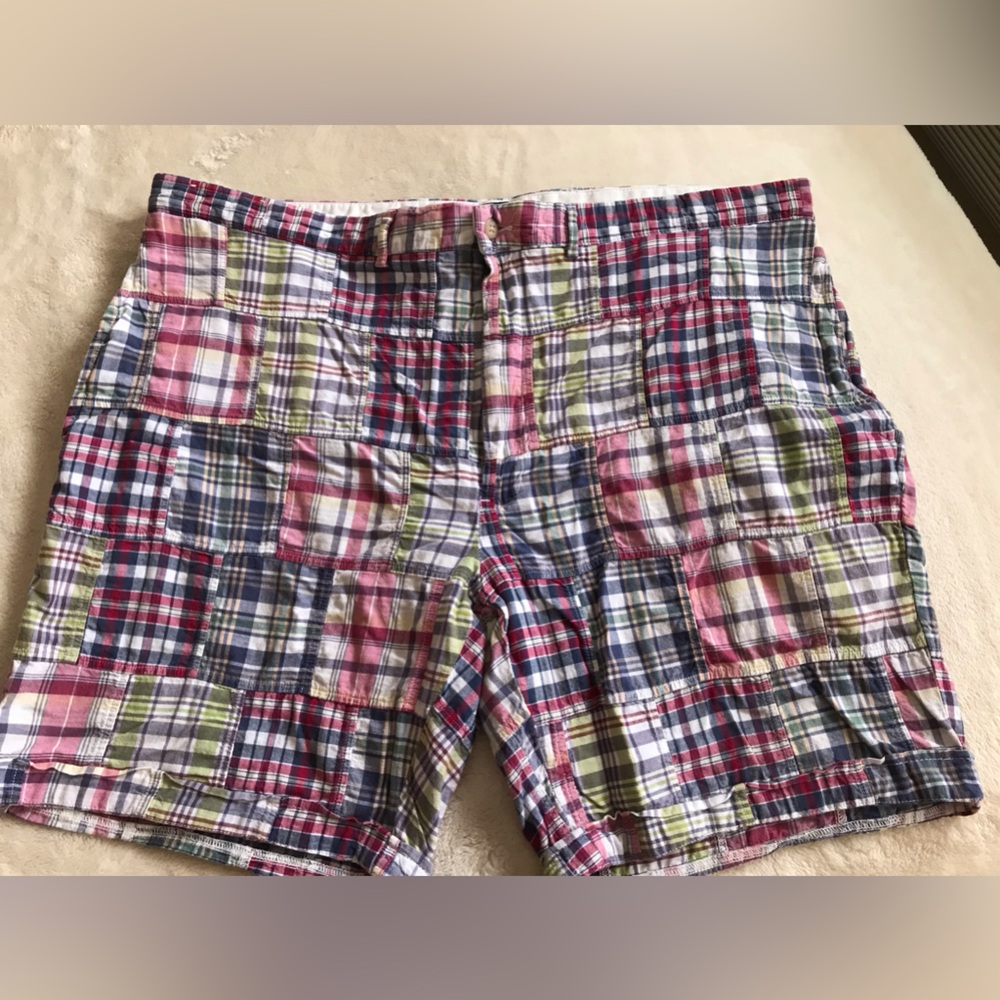 CUSTOM Polo Ralph Lauren Cape Cod Patchwork Madras Shorts